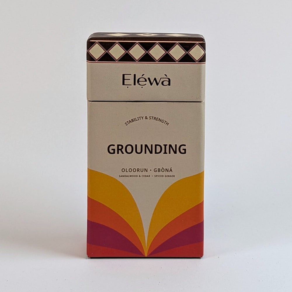 GROUNDING incense box, closed